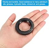 PATIKIL TC 35x52x8mm Nitrile Rubber Oil Seal Double Lip Spring Loaded Shaft Seal view 4