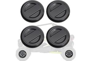 DARSEITY 4 Pack Polaris RZR Hub Wheel Center Caps, Replace #1522872-655, Tire Wheel Center Rim Cap Compatible with Polaris RZR 1000 XP Turbo/XP 4/Ranger 2017-2021