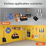 ALAHUGYEF 6Pcs Garage Ladder Hooks Heavy Duty Wall Hanger Brackets view 5