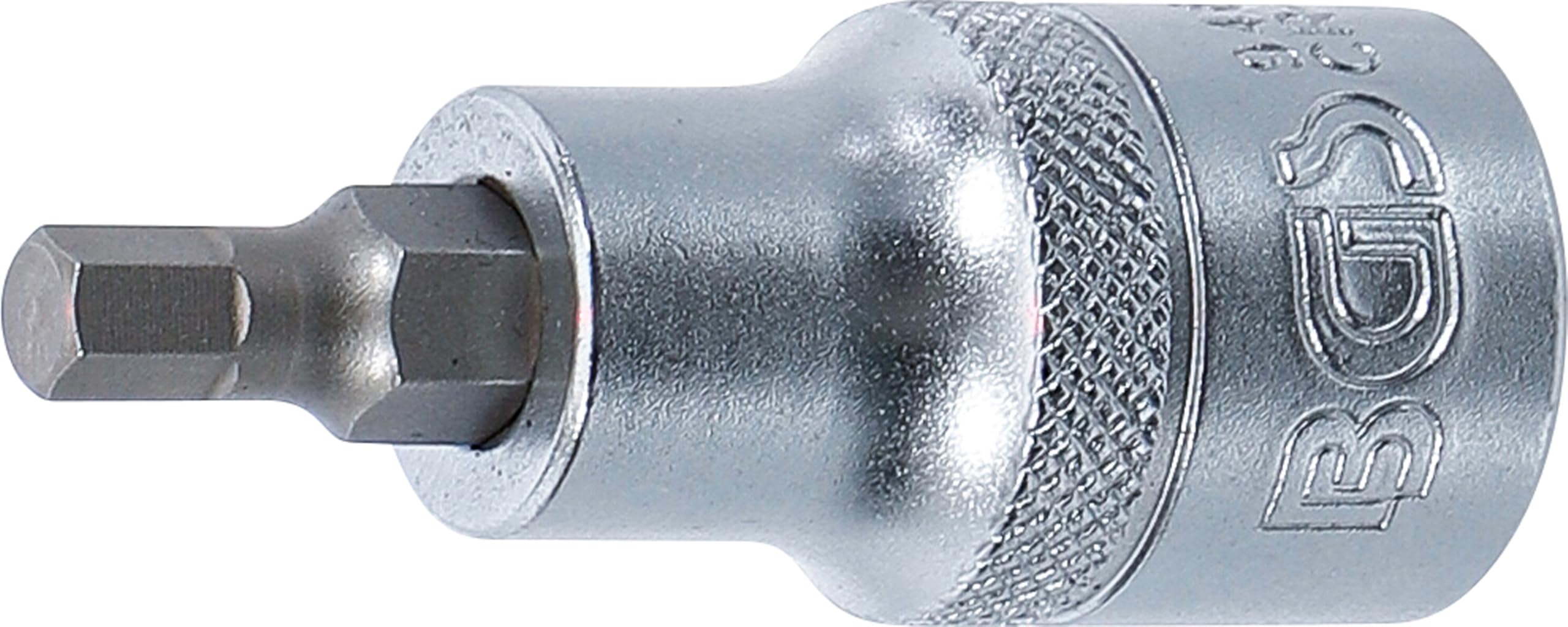 BGS 9467 | Bit Socket | 12.5 mm (1/2") Drive | internal Hexagon 5.5 mm