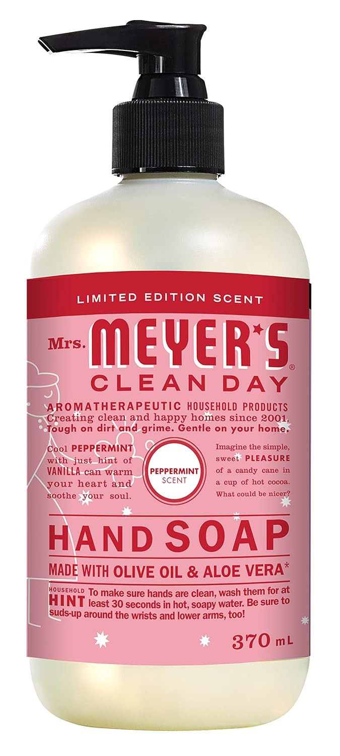 Mrs. Meyer's Clean Day Hand Soap, Peppermint 370ml Amazon.ca Health