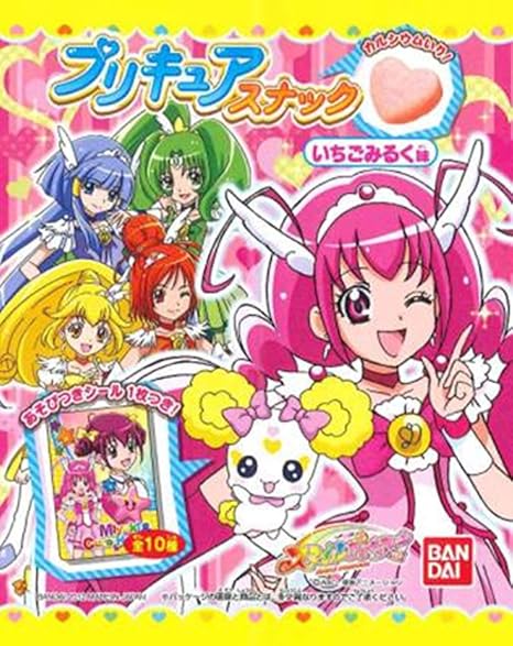 Amazon プリキュアスナック いちごみるく味 個入 Box 食玩 通販