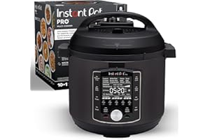 Instant Pot Pro (8 QT) 10-in-1 Pressure Cooker, Slow Cooker, Rice/Grain Cooker, Steamer, Sauté, Sous Vide, Yogurt Maker, Ster