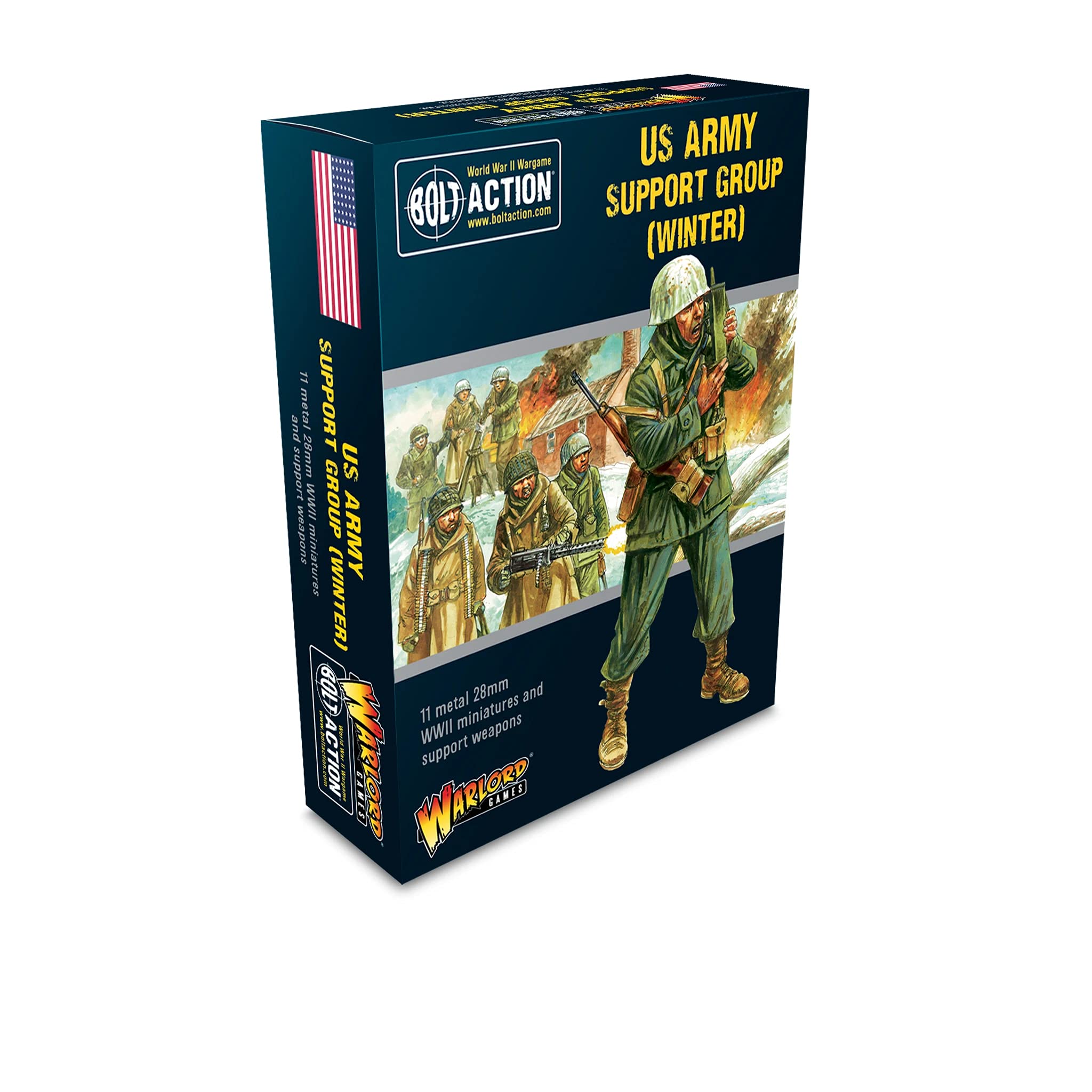 Warlord Games Bolt Action - US Army (Winter) Support Group