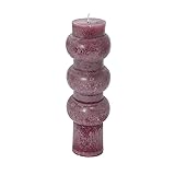 Creative Co-Op Unscented Totem Pillar, Pinot