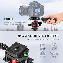 NEEWER Basics Camera Tripod Monopod, 77" Compact