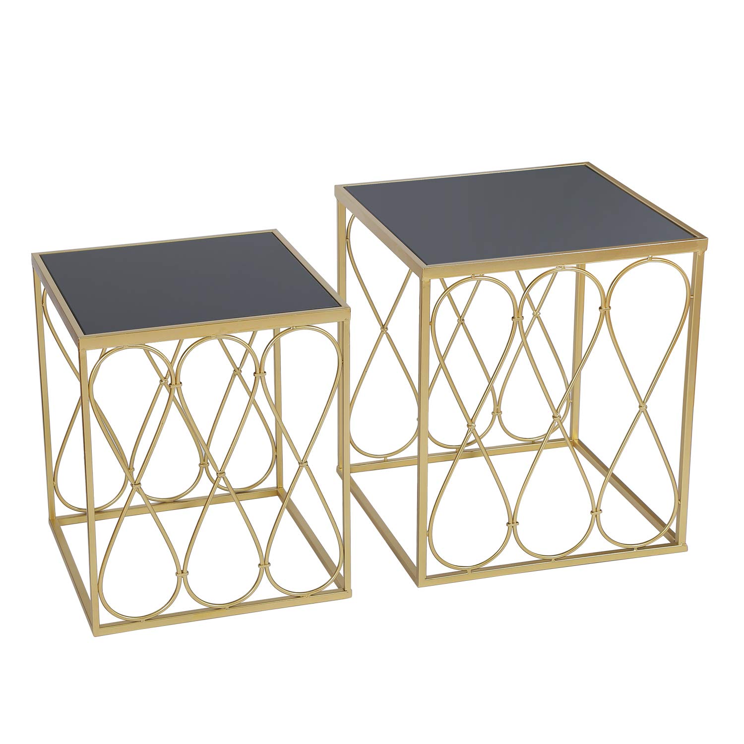 Best Round Silver Metal End Table