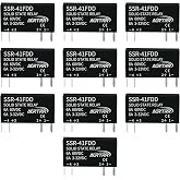 (10pcs)12V 5V 3v 3.3V Solid State Relay 1a,dc SSR,Input:3-32Vdc,Output:5-60Vdc,41Fdd,Non-Contact,Mini,Slim Ac dc-dc,Micro for ESP32 Raspberry Pi Arduino ebike