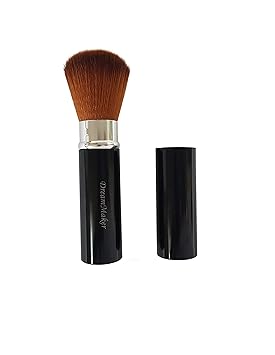 Dream Maker Retractable Face Powder Blush Brush (Black)