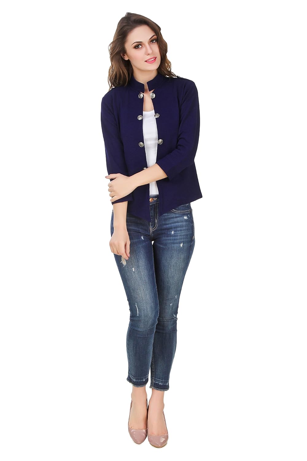 purple feather women's jacket