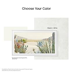 SAMSUNG 85” The Frame Customizable Bezel for