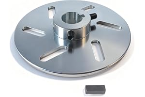 JOIQEXJ 6” Mechanical Disc Brake 1" Bore 1/4" Keyway for Manco 9598 9597 Yerf-Dog Carter ASW Buggies Bristers Airheart MB-1 for Predator 212cc 196cc 6.5hp gx160 Carter Drift Trike Rotor Go Kart Rotor