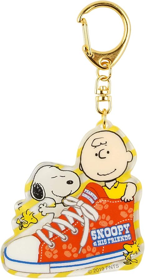 Amazon Co Jp スヌーピー キーホルダー レッド レイヤー アクリルキーホルダー スニーカー ホーム キッチン