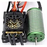 Castle Creations Mamba Micro X2 1/18 Scale ESC w/0808-8200Kv Brushless Motor, Black