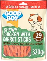 Good Boy Chicken with Carrot Sticks Dog Treats Bulk Box 3 x 320g view 2
