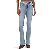 KUT from The Kloth Womens Ana High-Rise Fab Ab Flare-Baby Dn All Over