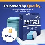Bazaar 100x Disposable Incontinence Bed Pads 90x60cm Highly Absorbent Waterproof view 3