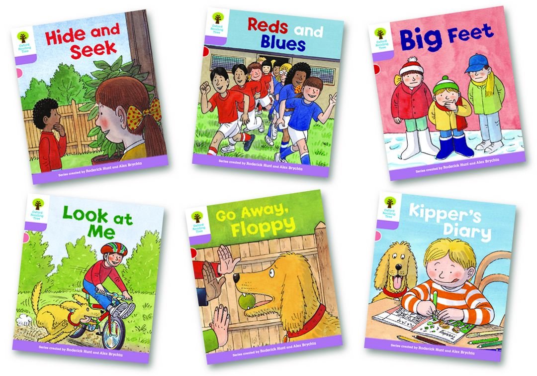 Oxford Reading Tree Biff, Chip and Kipper Level 1+: First Sentences A: Mixed Pack of 6: Amazon.es: Hunt, Roderick: Libros