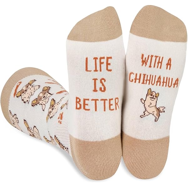 Lahe Calzini Unisex Con Cane Chihuahua, Calzini Atletici Alla - Foto 12