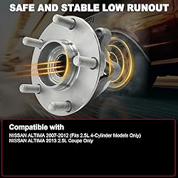 Pair 513294 Front Wheel Bearing Hub Assembly
