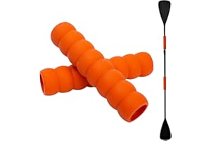 Clydlan Kayak-Paddle-Grips-2-Pack - No-Slip Oar-Grip for Take-Apart Paddles,Blister Prevention Kayaking Accessories(Diameter 30mm/1.18 inches)