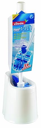 Vileda PowerBrush WC-Bürsten Set für perfekte Reinigung bis unter den Rand