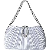 Gold Clutch Purses for Women - Elegant Sparkling evening bags for Wedding Galas, Prom Nights, Cocktail Parties& Formal Events