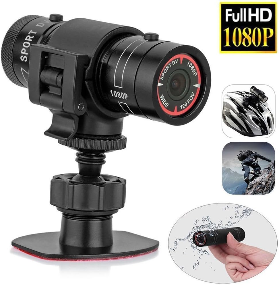 Lukuki Full HD 1080P Action Sports Camera Bike Motorcycle Helmet Recorder DVR Video USB