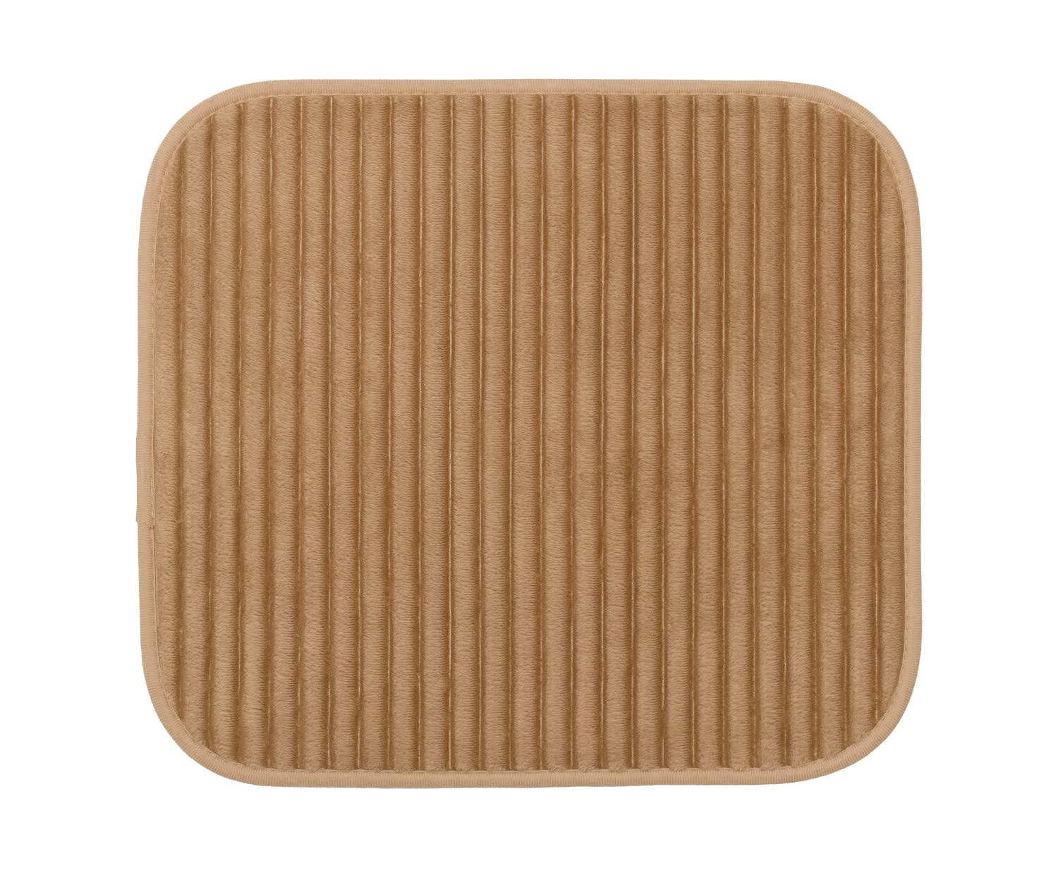 Gözze - Non-Slip Soft Bath Mat, 100% Polyester, 50 x 45 cm - Sand