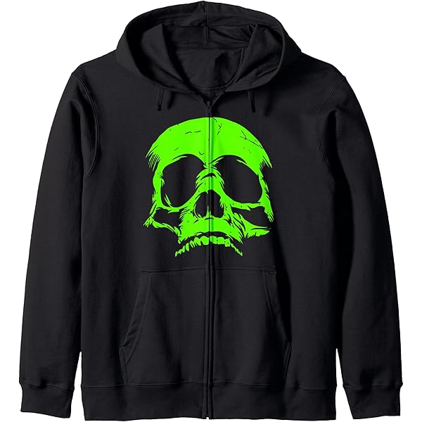 トップス starteam SKULL FULL ZIP GREEN starteam SKULL FULL ZIP GREEN