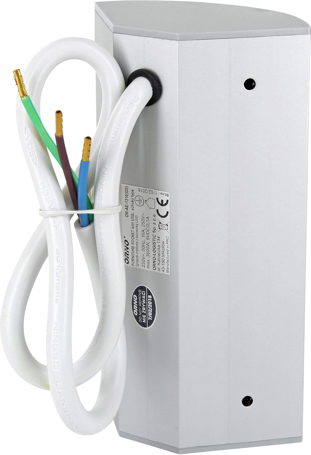 Aufbau Aluminium Power Outlet Socket 2x Usb Charging Port 230 V 3600 W Corner Amazon De Beleuchtung