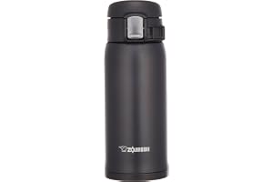 Zojirushi SM-SA36BA Stainless Steel Mug, 12-Ounce, Black