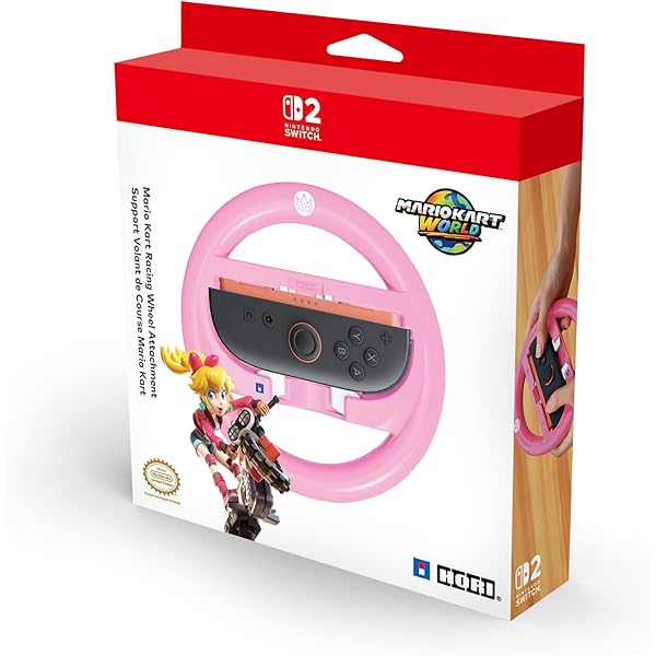HORI Mario Kart Racing Wheel Attachment for Nintendo Switch 2