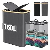 Ollieroo Laundry Hamper with Lid,Collapsible