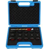SCITOO 17pcs 17mm-32mm Parking Sensor &amp; Lens Hole Maker Hole Cutter Punch | Tool Set for Fitting Parking Sensor Sensors