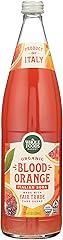 Whole Foods Market Organic Blood Orange Italian Soda, 25.4 Fl Oz | Glass Bottle