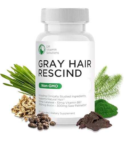 ZERO GRAY™ – Anti Grey Hair Supplements to Reverse Gray Hair Permanently Fast | Restore Natural Color & Prevent Grey Hair Growth
