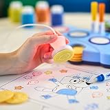 Crayola Bluey Light Up Stamper Art Set Color Wonder Mess Free Toys 3 AA view 6