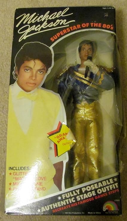 michael jackson doll 80s