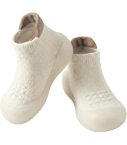 thumbnail image 2 of Baby Unisex Owl & Fox Soft Sole Crib Shoes – Brown Faux Leather First Walkers Slippers (New Without Box) 2 of 6