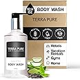 Terra Pure Green Tea Body Wash, 10.14 oz. With Organic Honey And Aloe Vera (Single)