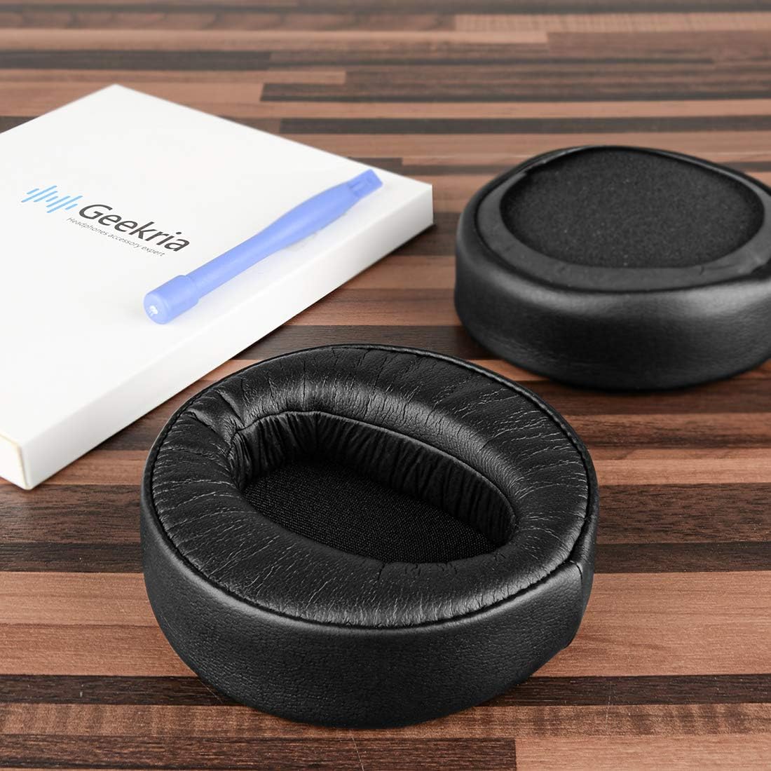 Geekria Replacement Ear Pads for Sony MDR-XB950, XB950BT, XB950B1, XB950N1 Headphones Ear Cushions, Repair Parts (Black) - Image 5