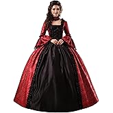 CountryWomen Women's Victorian Renaissance Queen Dress Long Party Costumes Rococo Masquerade Ball Gown