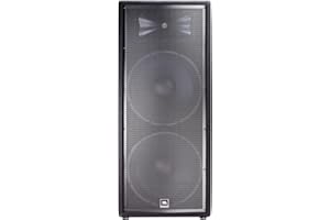 JBL Professional JRX225 Portable, Passive 2-way Sound Reinforcement, 2000 Watt, 8 Ohm, DJ, Pro Audio PA Speaker, Loudspeaker System, Dual 15 inch, Black