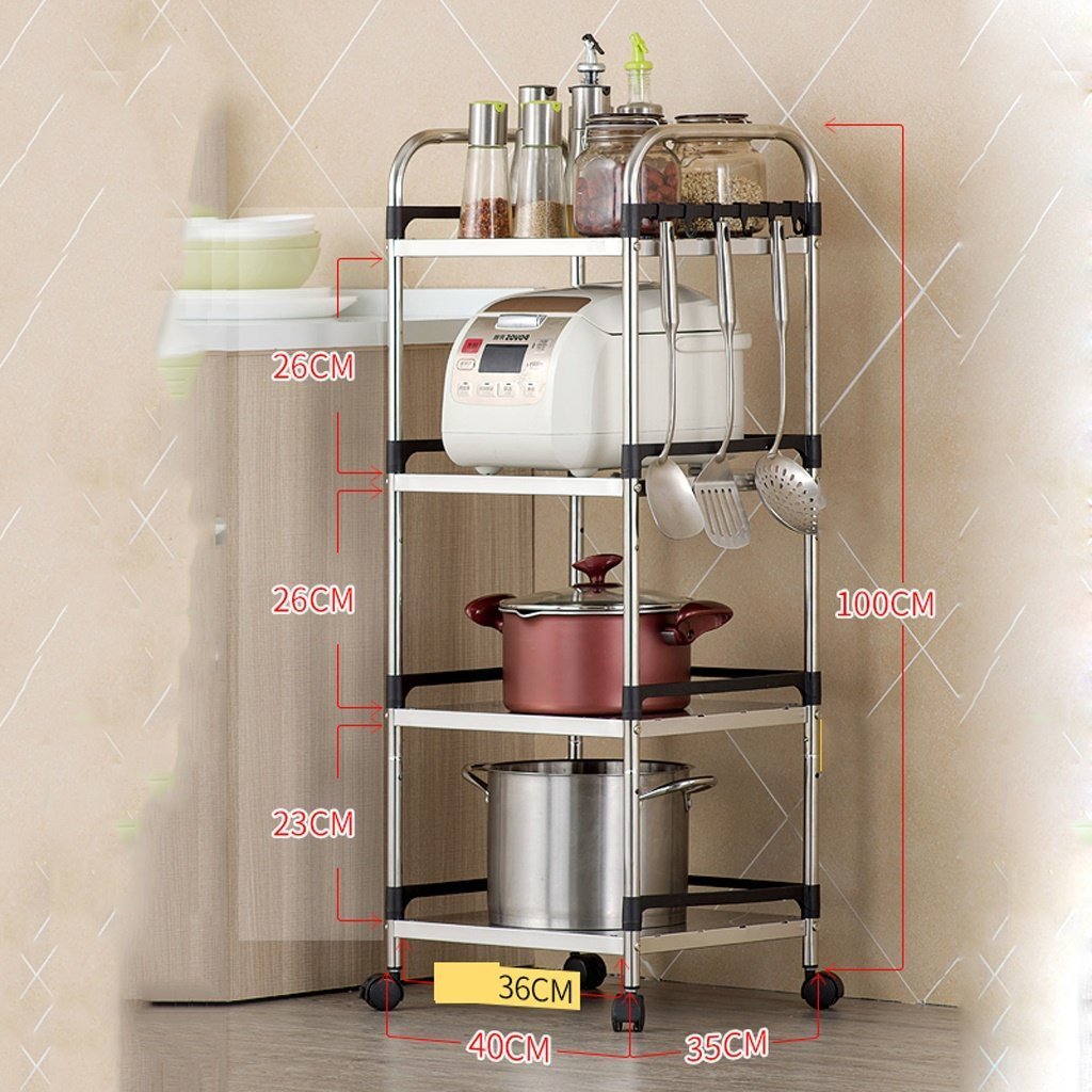 ILQ Bastidores de cocina de acero inoxidable muy grueso Parrillas ...