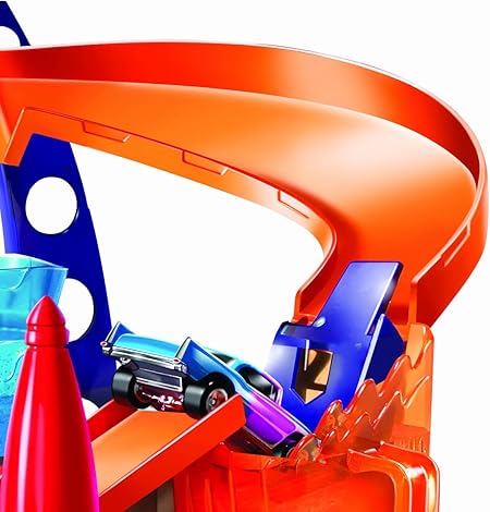 pista hot wheels color shifters custom garage