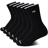 Calvin Klein Women's Socks - Cushion Athletic Crew Socks (6 Pack)