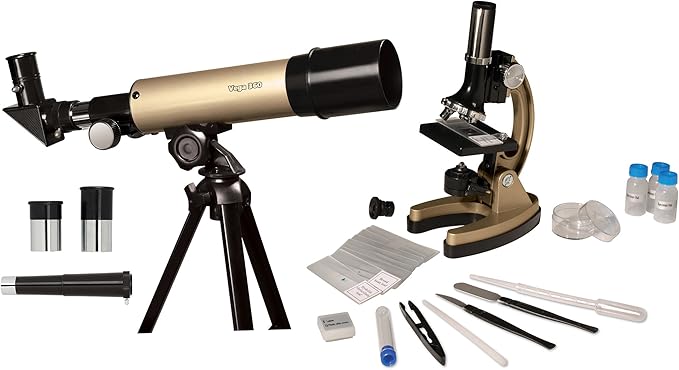 children's telescope and microscope set