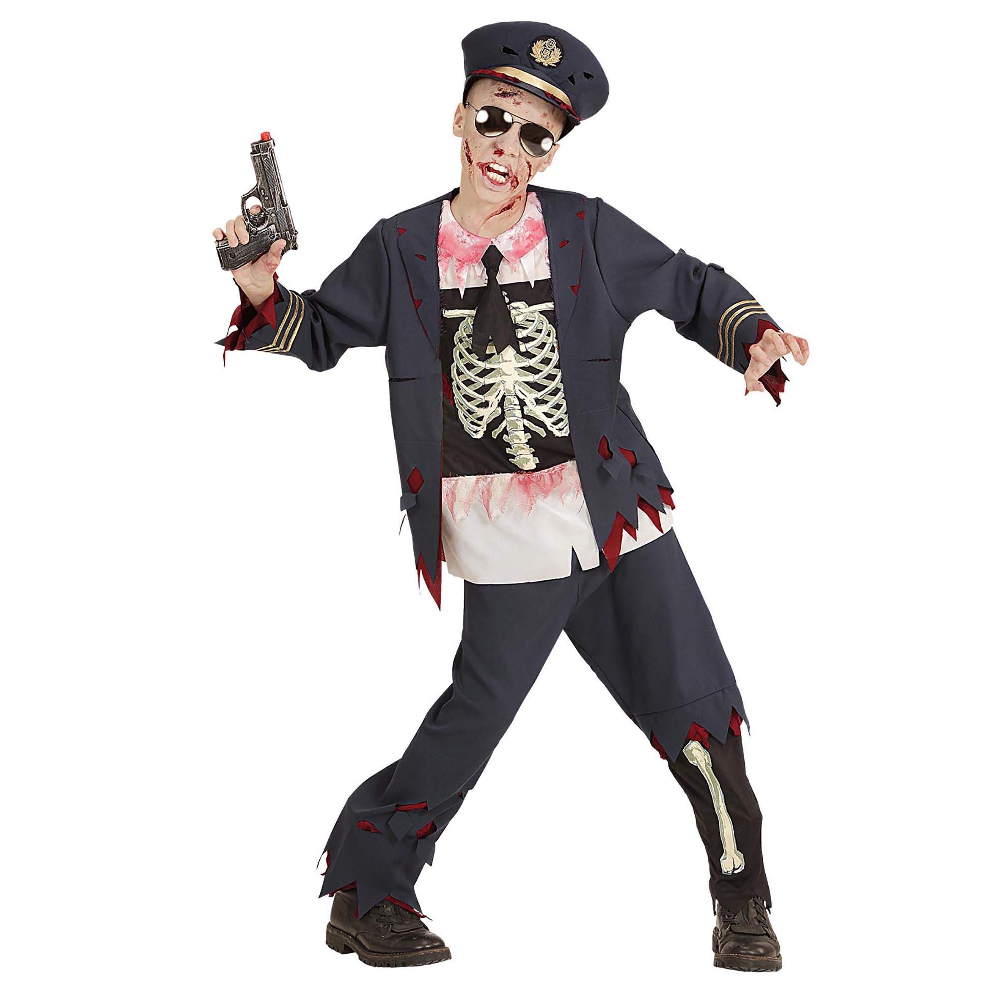 Widmann Zombie Policeman Child Costume