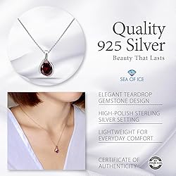 SEA OF ICE Pear Shape Teardrop Natural Gemstones